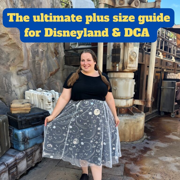 The ultimate plus size guide for Disneyland, CA!